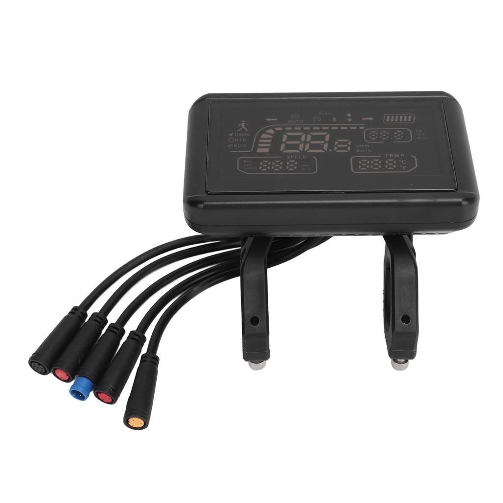 Bicicletă electrică panou de afișare viteză viteză mod indicator metru impermeabil pentru biciclete electrice