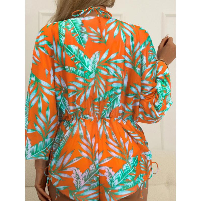 Women's Three-Piece Sexy Bikini Swimsuit - Split Design, High-End European and American Style