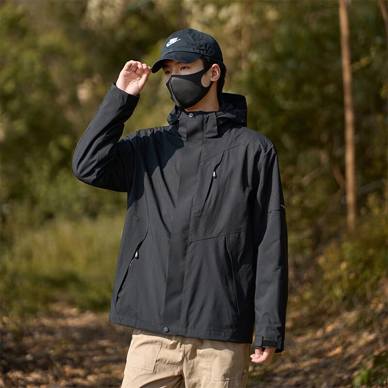 JOHLIN DREAM 3-in-1 Unisex Detachable Outdoor Jacket L