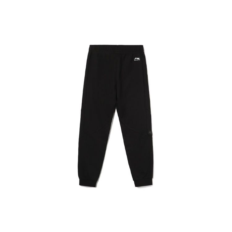 Li Ning X Disney Collaboration Sports Lifestyle Series Letter Print Jogger Pants Men Bottoms Black AKLR549-1