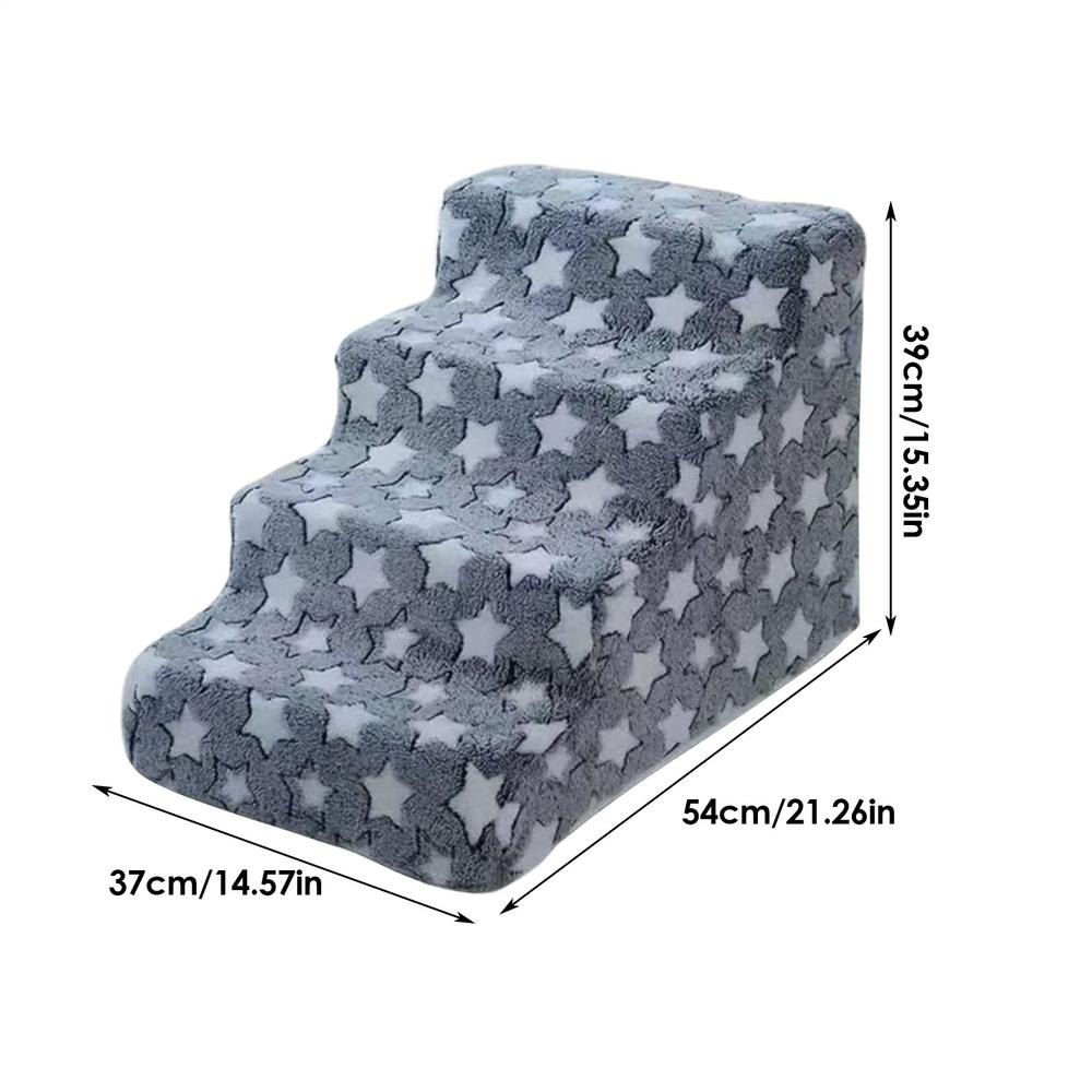 Pet Stairs Cat Steps For Vehicle Detachable Household Kitten Ramp For Puppies Cats Living Room Bedroom Study Windowsill Sofa Bed