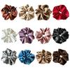 Premium Satin Hair Ties for Elegant Look Scrunchies, High Elasticity Women Girls, Non Slip Band, Scrunchies Solid Color Ponytail Holder, Styling