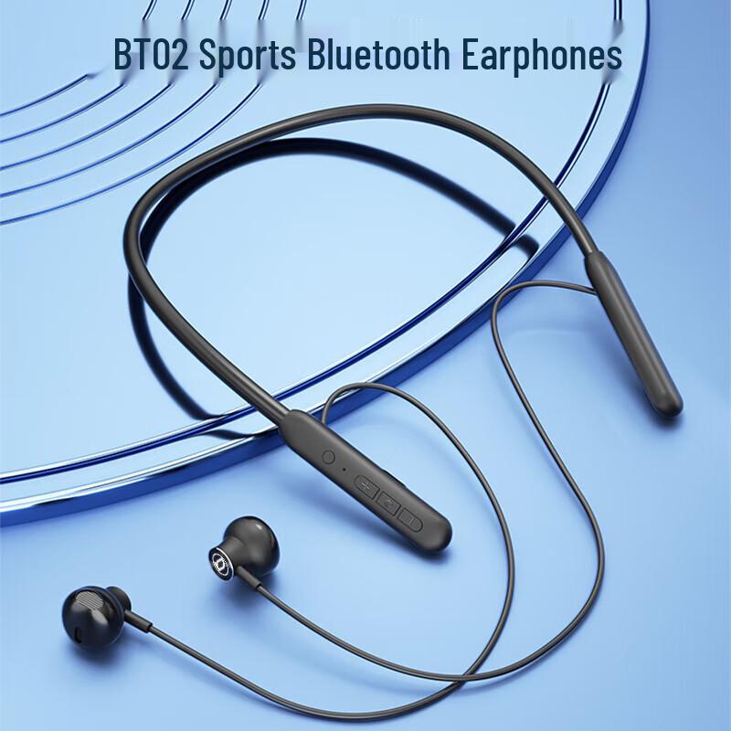 Bach BT02 Wireless Neckband Sports Earbuds