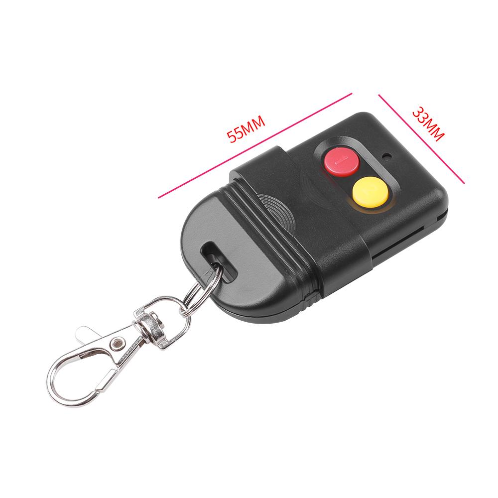 433MHz 330MHz  2 Keys RF Wireless Remote Control 8 Dip Switch Auto Gate For Gate Garage Door Opener Universal Remote Control