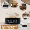 Cotton Pads Storage Box Wood Tampon Container With Lid Large Capacity Cotton Swab Pad Organizer Container Cosmetic Organizer NEW