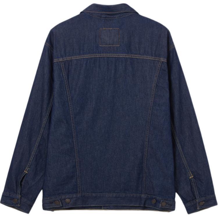 Levis Loose Comfortable Button-Down Long Sleeve Denim Jacket Men Jackets Denim-Blue A5782-0050