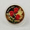 520 Love Lucky Coins, Rose Commemorative Coins, Valentine's Day Confession Gifts, Goddess' Day Gifts, Commemorative Badge Making