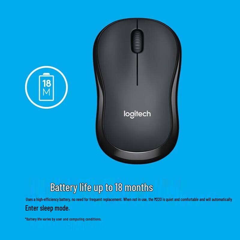 Logitech M220 Wireless Silent Mouse