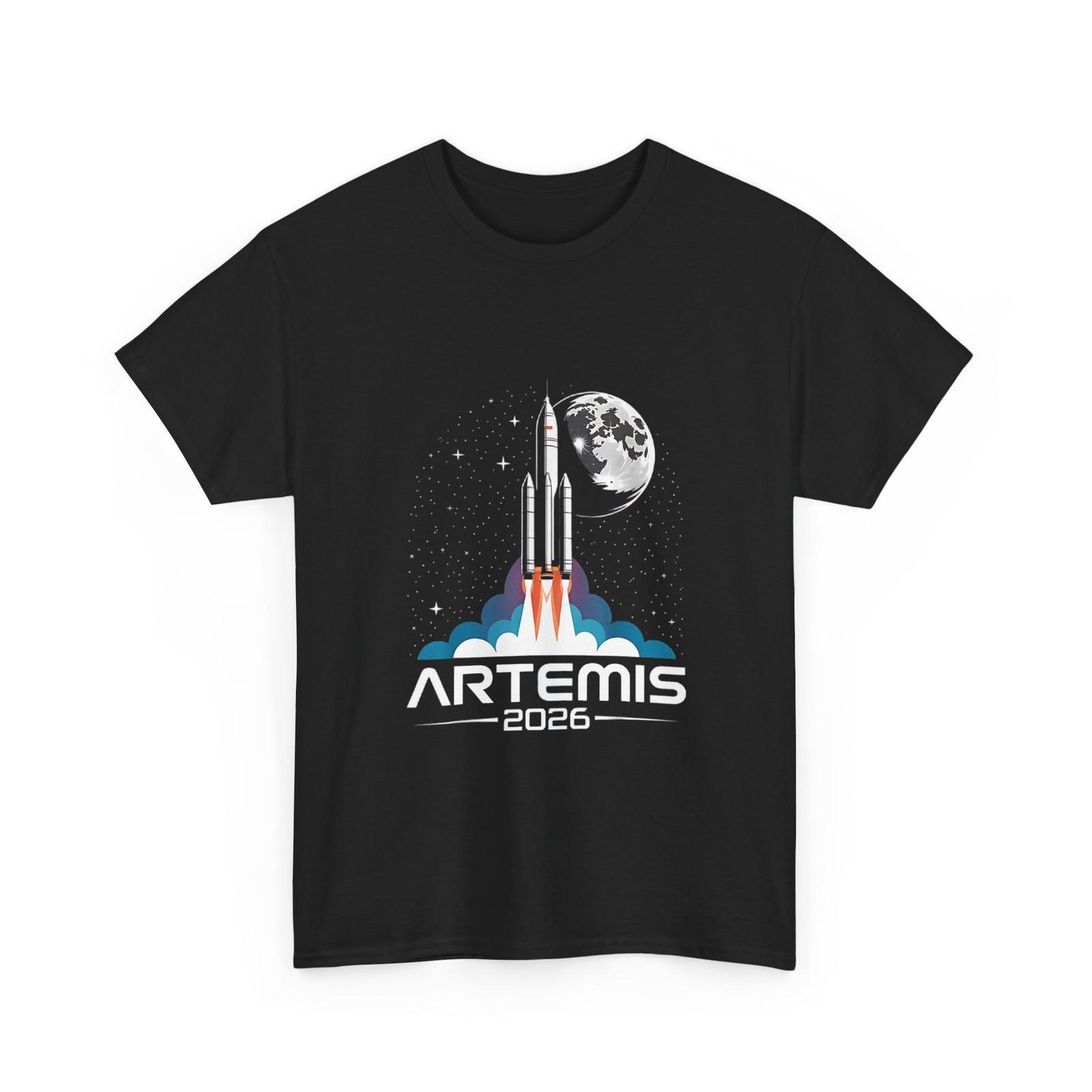 Artemis Launch to The Moon 2026 Shirt M