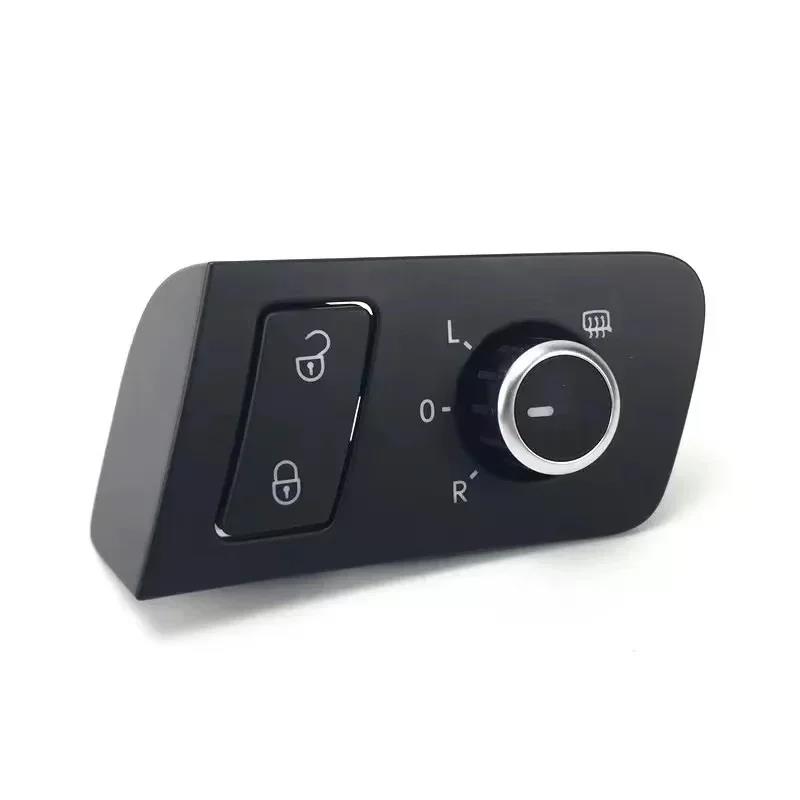For VW Touran Caddy 2003-2017 Car Side Door Control Switch Mirror Switch Adjust Knob Automobiles Interior Replacement Parts
