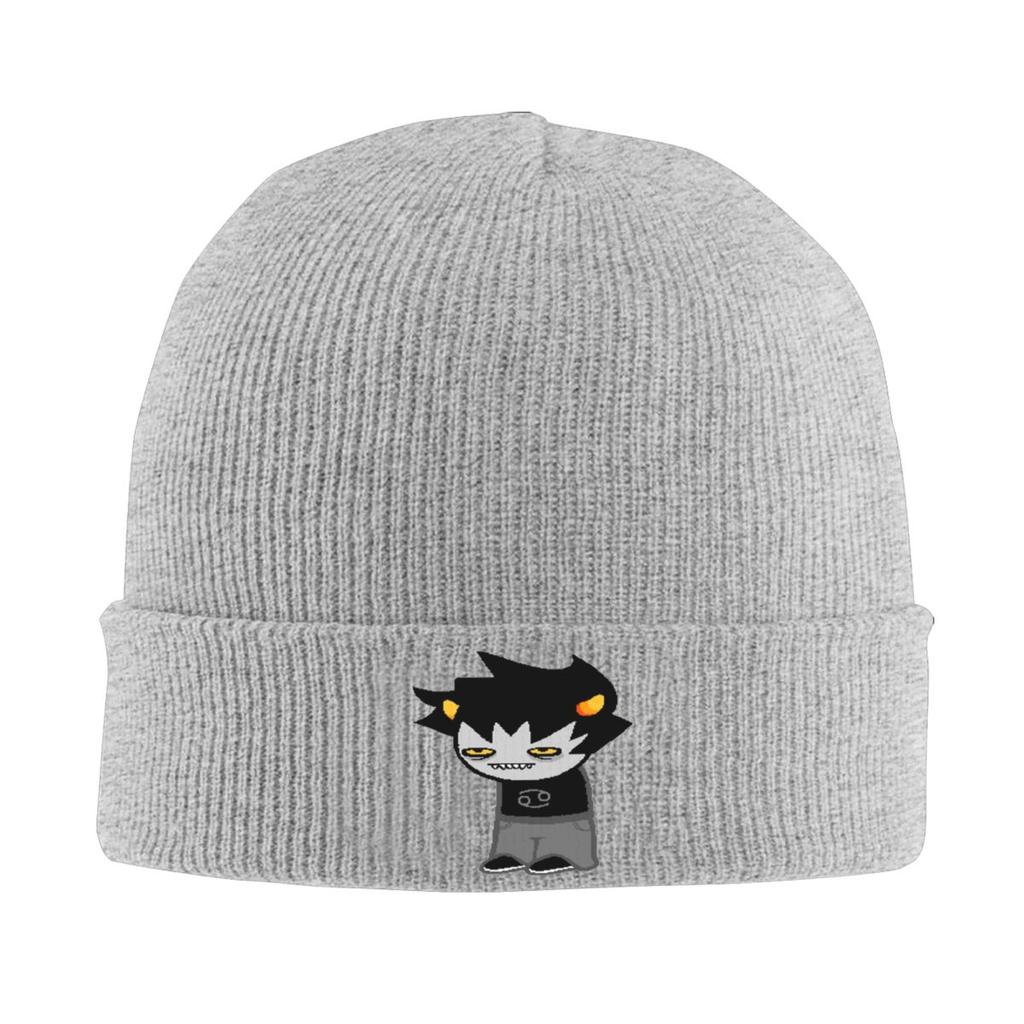 Homestucks Karkat Vantas Warm Knitted Cap Winter Knit Bonnet Hat Skullies Beanies Hip Hop Caps for Unisex