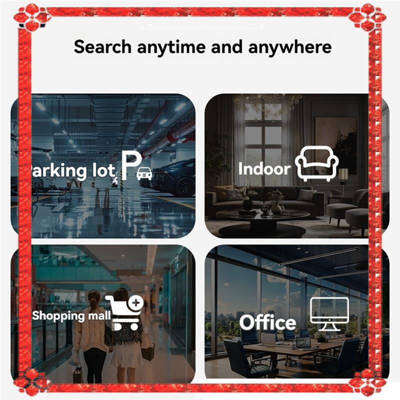 24-Hour Delivery Mini GPS Tracker Bluetooth Car Finder Smart Tag Locator Keys Finder Tracking Global For Google Find My Device A