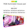 Nakano nino Tappetino Mouse RGB Tappetino Mouse Gaming Grande Pad LED Tappetino Scrivania PC Tappetino Mouse Luminoso Tappetini Tastiera Grandi Tappeto Tavolo Con Retroilluminazione