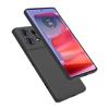 For Moto Edge 50 Pro Case Black Matte Soft TPU Back Phone Cover for Motorola Moto Edge 50 Pro Cases Camera Protection Shells