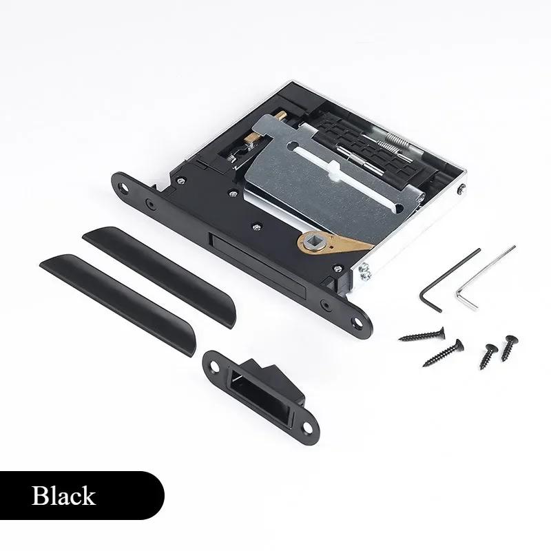 Invisible Room Door Lock Hidden Outward-opening Wooden Door Handle Magnetic  Handle Indoor Silent Secret Door Lock