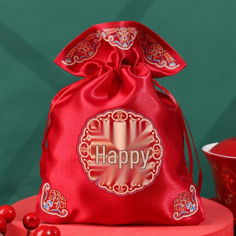 Wedding Party Favor Candy Bags with Baby Design - High-End Chinese Joyful Gift Bag
