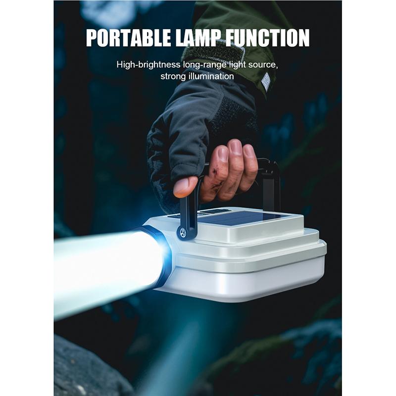 Solar-Powered Multifunctional Camping Light