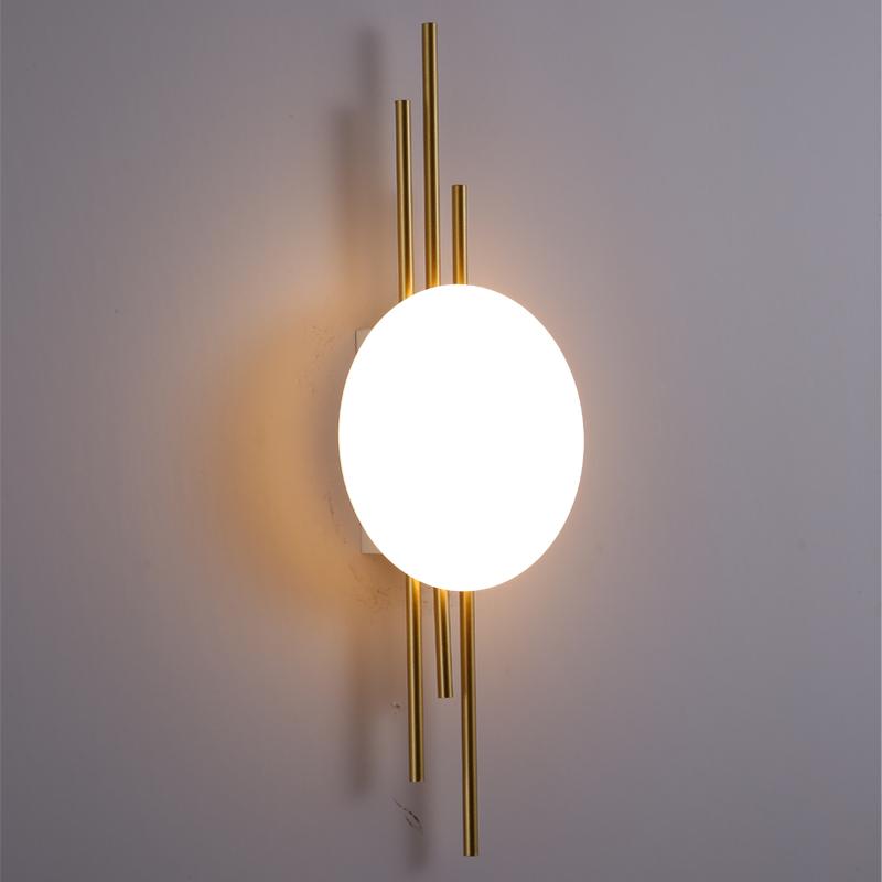 New Wall Lamp Led Simple Modern Bedside Lamp Minimalist Bedroom Living Room Background Wall Lamp