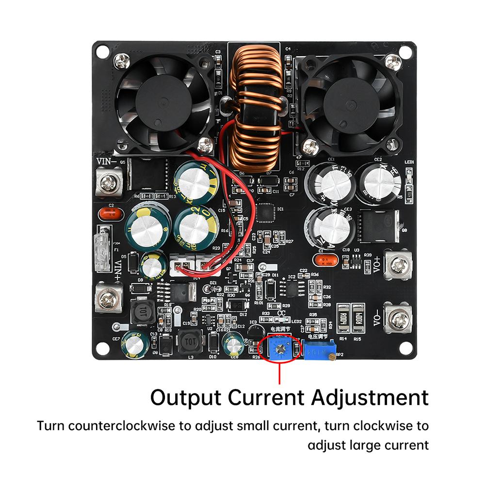 600/700W High Power Step-up/down Module Adjustable Regulated Power Supply Constant Voltage Charging Module Synchronous Rectifier