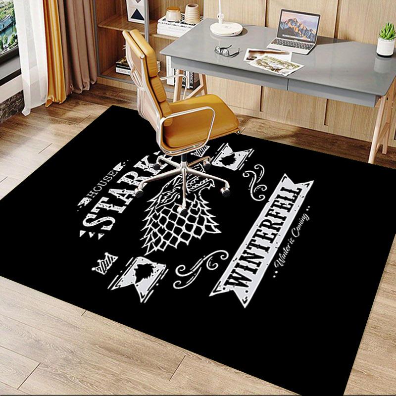 1 Stück Haus Stark Winterfell Teppich, Büroteppich Außenmatte Heimdekoration Bereichsteppich Festival