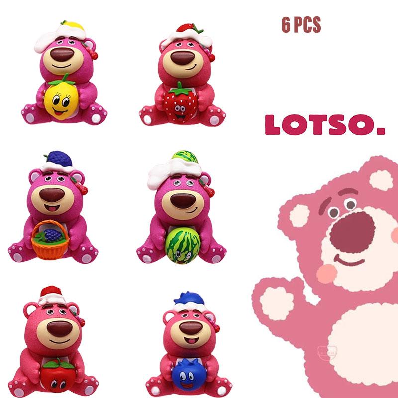 Toy Lotso Story Figure Model Toy Set Fruitthemed Doll Desk Car Decor Kids Gift