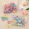 Candy Color Elastic Lace Hair Tie for Girls - Durable Seamless Hair Band for Braiding & Ponytails