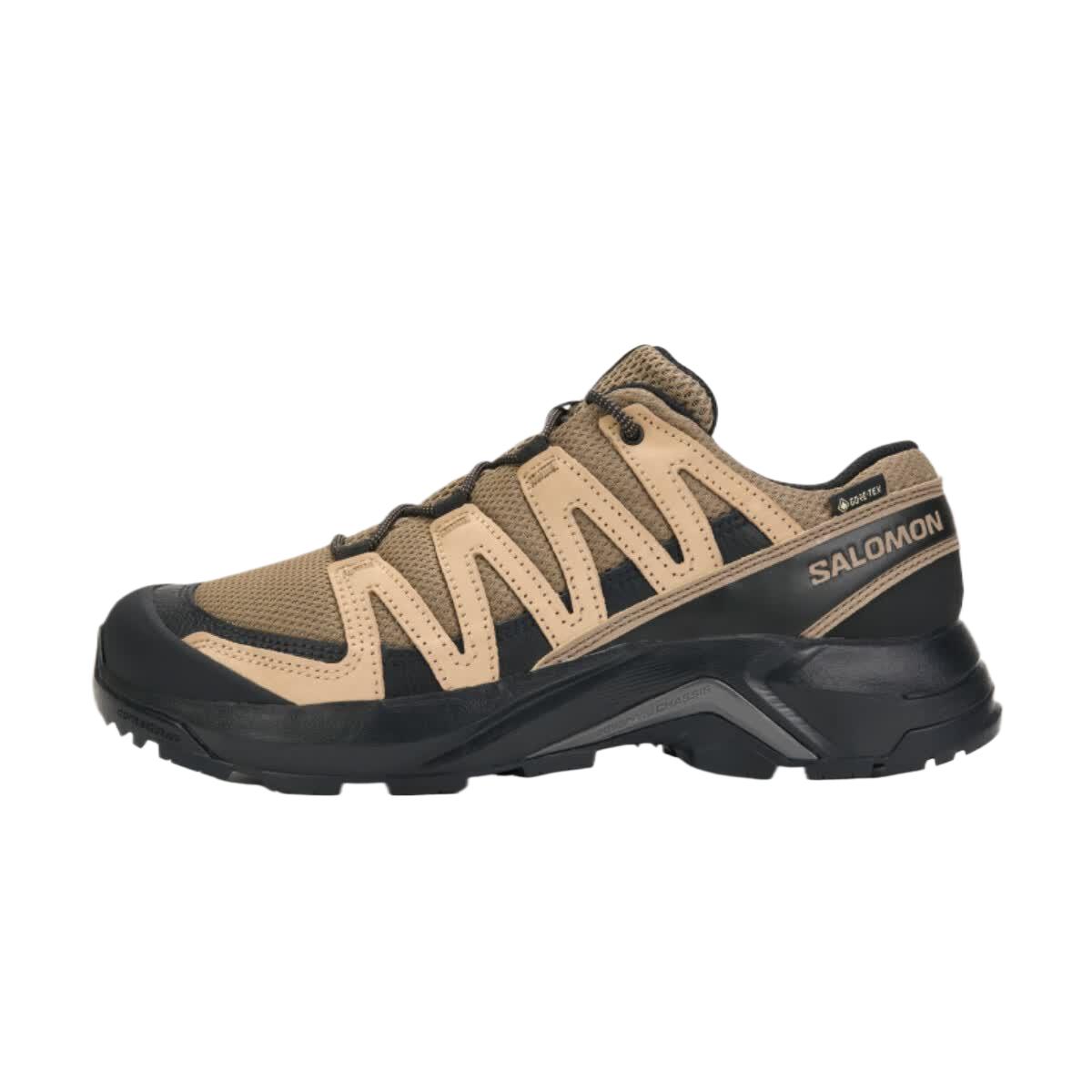 SALOMON X Adventure Тканевые Водонепроницаемые и Дышащие Цепкие Низкие Альпинистские и Треккинговые Ботинки Мужские L49096000 40