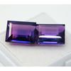 Natural Purple Sapphire Loose Gemstone Emerald Shape 20.90 Ct Pair September Birthday Birthstone