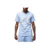 Jordan Flight Essentials Digitaler Logo-Print Vintage Rundhals-T-Shirt Herren Tops Hellpetrol FB7395-425