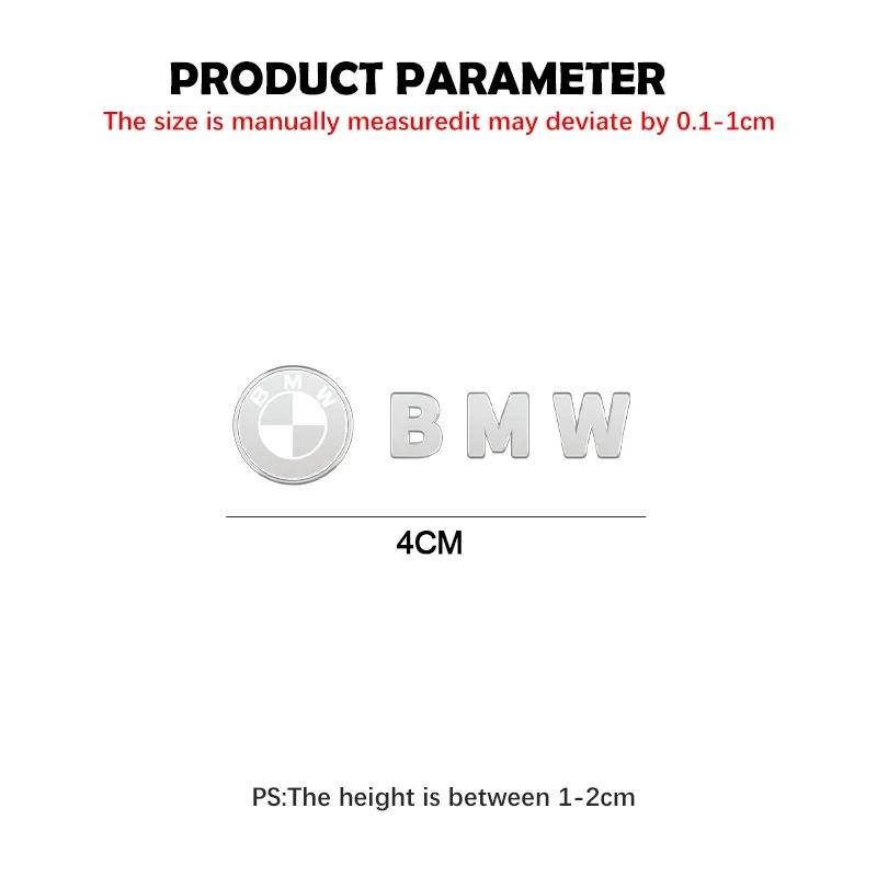 Kovové Nálepky Odznaky Dekorace Interiéru Auta Pro BMW M Power Performance M3 M5 X1 X3 X5 E30 E36 E39 E46 E87 E91 E90 E60 E82