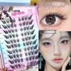 Graceful Angled Sunflower Fox False Eyelashes - Glue-Free Natural Cosplay
