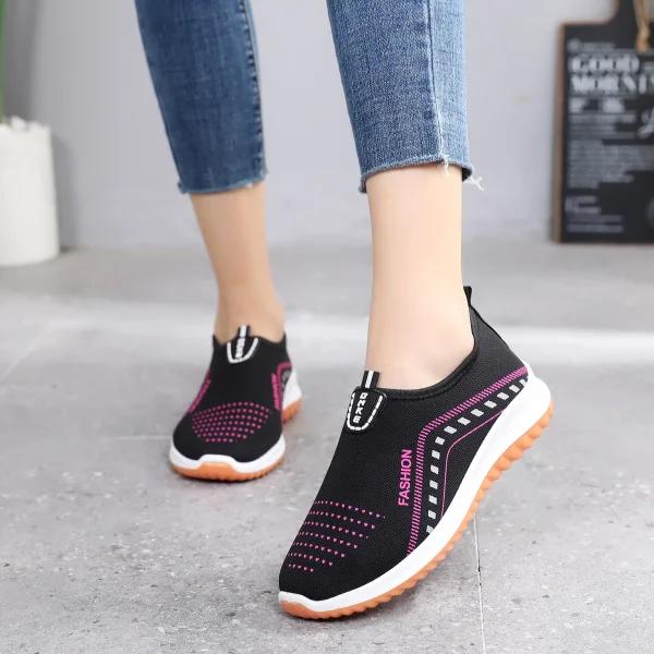 Fashion Soft Slip On Light Shoes for Women Comfortable and Elegant Fashion 2025 Designer Luxury Casual New In Aesthetic Woman Footwear