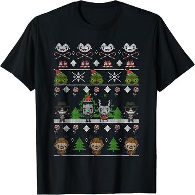 T-shirt Style Pull Moche de Groupe pour Noël
