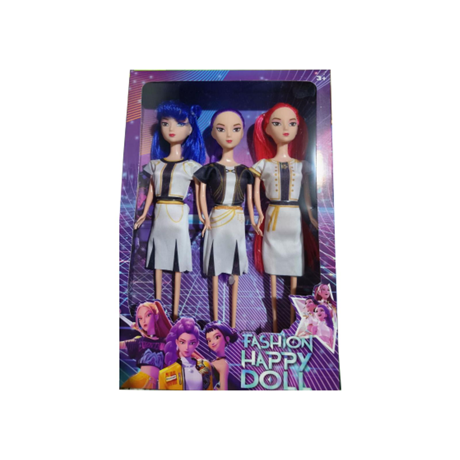 

Коллекция модных пластиковых кукол с уникальными стильными нарядами и красочными прическами. Идеальный подарок для детей, чтобы и творить. One Size