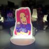 KPop Demon Hunters Kawaii Zoe Mira Rumi Saja Boys Monochrome Light Remote Control 16 Color Night Lights