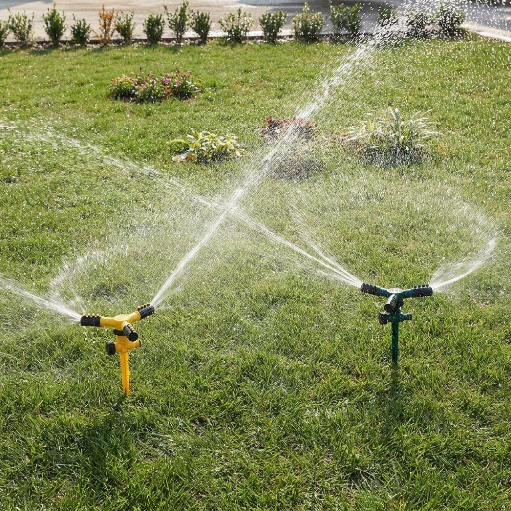 Corrosion Resistant 360° Rotating Sprinkler Ground Insert Watering Nozzle Landscaping