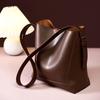 2026 New Women Bucket Bag Fashi Trend Genuine Leather Women's Shoulder Bag Luxury Designer Crossbody Bags Cowhide Handbags