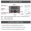 Intelligentes LCD-Display Solarmodul Batterieregler 12V 24V 20A Tragbares Zubehör für effizientes Energiemanagement