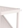 Shoe Cabinet 9 Layers Saving Space Hanger for Front Door Corner Hallway White