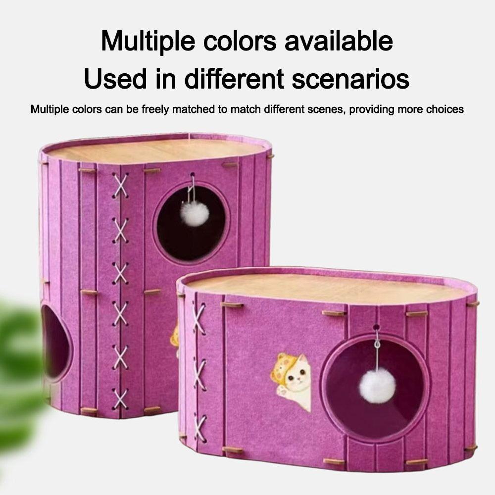 Wear Resistant Cat Nest Multi Layer Cat House New Cat Climbing Frame  Pet Accessories