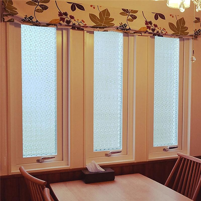 Household Privacy Static Glass Film Window Cling Frosted Sticker Non-Adhesive Art Decal