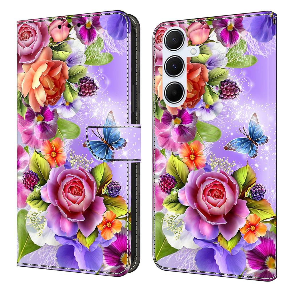 For Samsung Galaxy A16 5G/4G Wallet Case Pattern Printing PU Leather Flip Stand Phone Cover