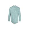 Polo Houndstooth Logo Embroidered Button-Down Long Sleeve Shirt Men Shirts Pine-White 710859882-008