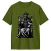Sliver Mask King Baldwin IV Meme T-Shirt Summer  100 Cotton T-Shirts For Men's Trendy Cool Casual Tee Shirt Short-Sleeve Clothes