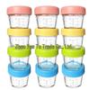 Stackable Sealed 100ml Glass Baby Food Storage Jar