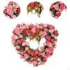 Artificial Flower Wreath for Front Door To Celebrate Festival, Birthday