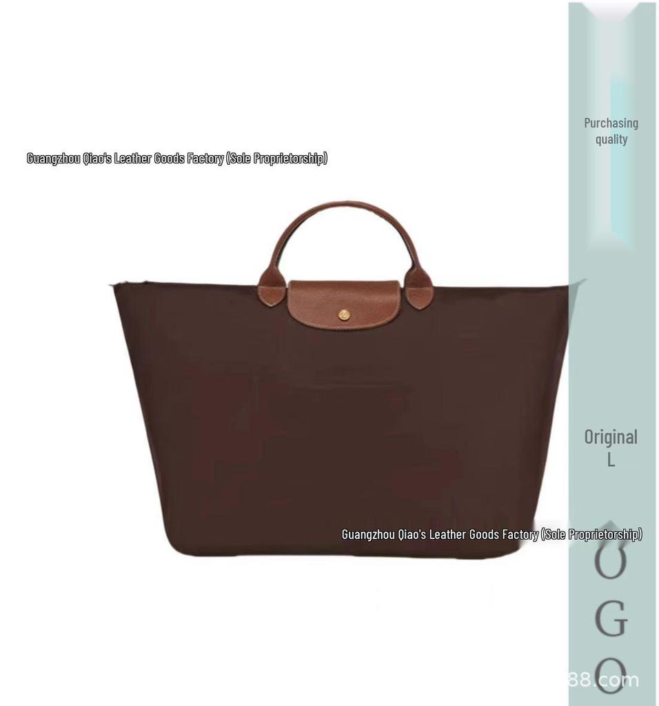 Wysokiej jakości Wodoodporna Torba Tote z Nylonu z Wkładką Smoka - Unisex Duża Pojemność Torba Podręczna na Ramię i na Krzyż