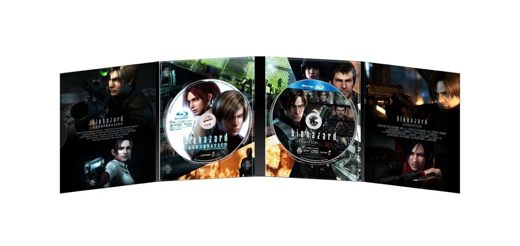Resident Damnation In 3D Degeneration Double Pack Press Limited Evil Blu-ray / Blu-ray (First Edition) [Blu-ray]