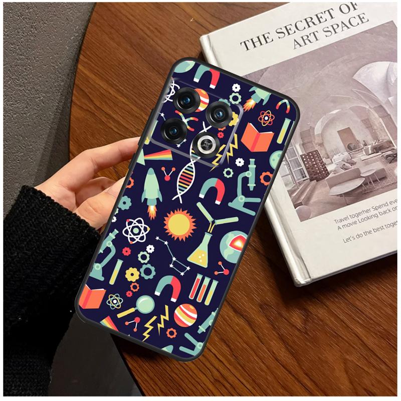 Symbol Math Science Physics Formulas For OnePlus Nord 5 CE 2 3 4 Lite N10 N20 N30 Case For OnePlus 13R 13 12 11 13s 10T 10R 12R
