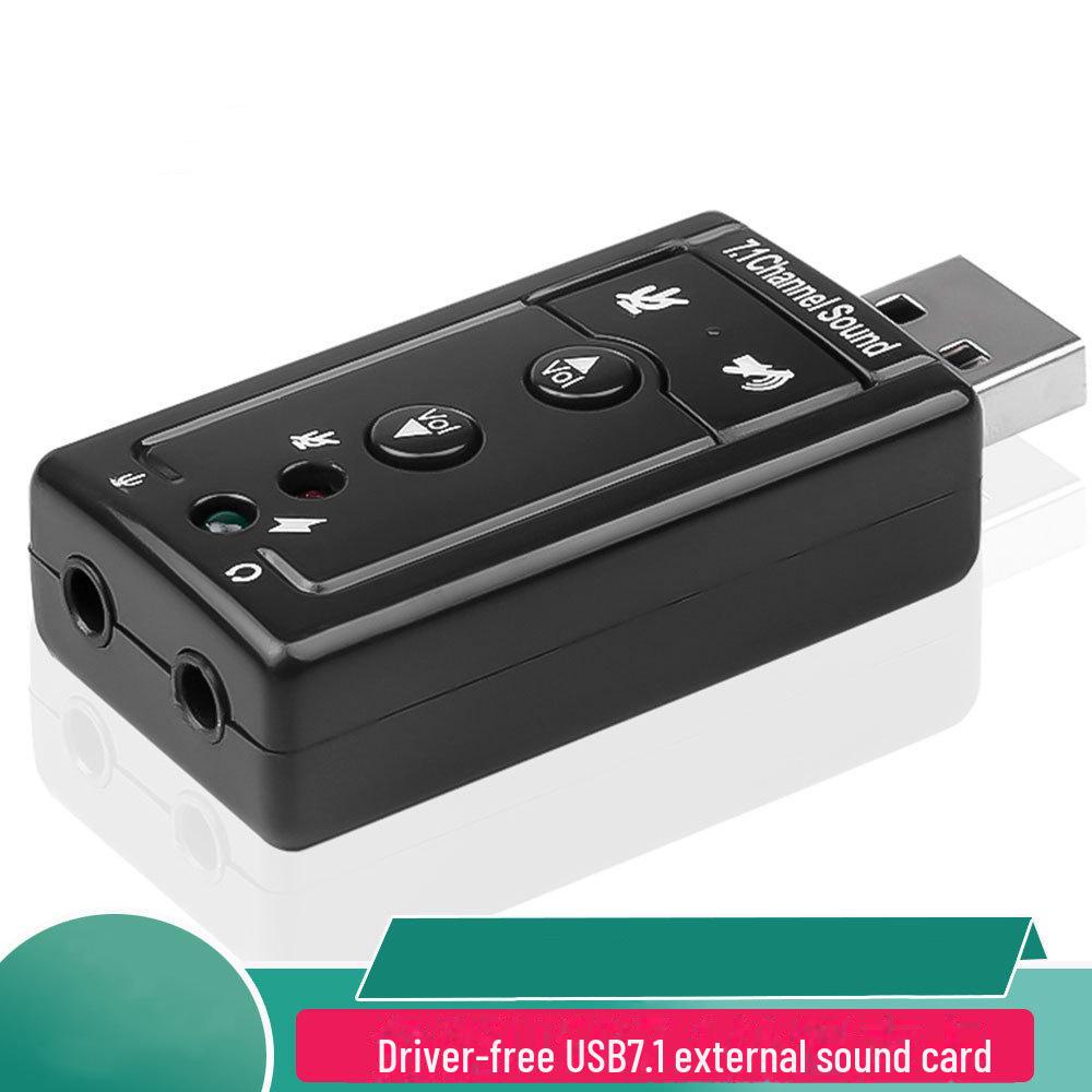 Yushuo USB Plug-and-Play Externer Soundkartenadapter